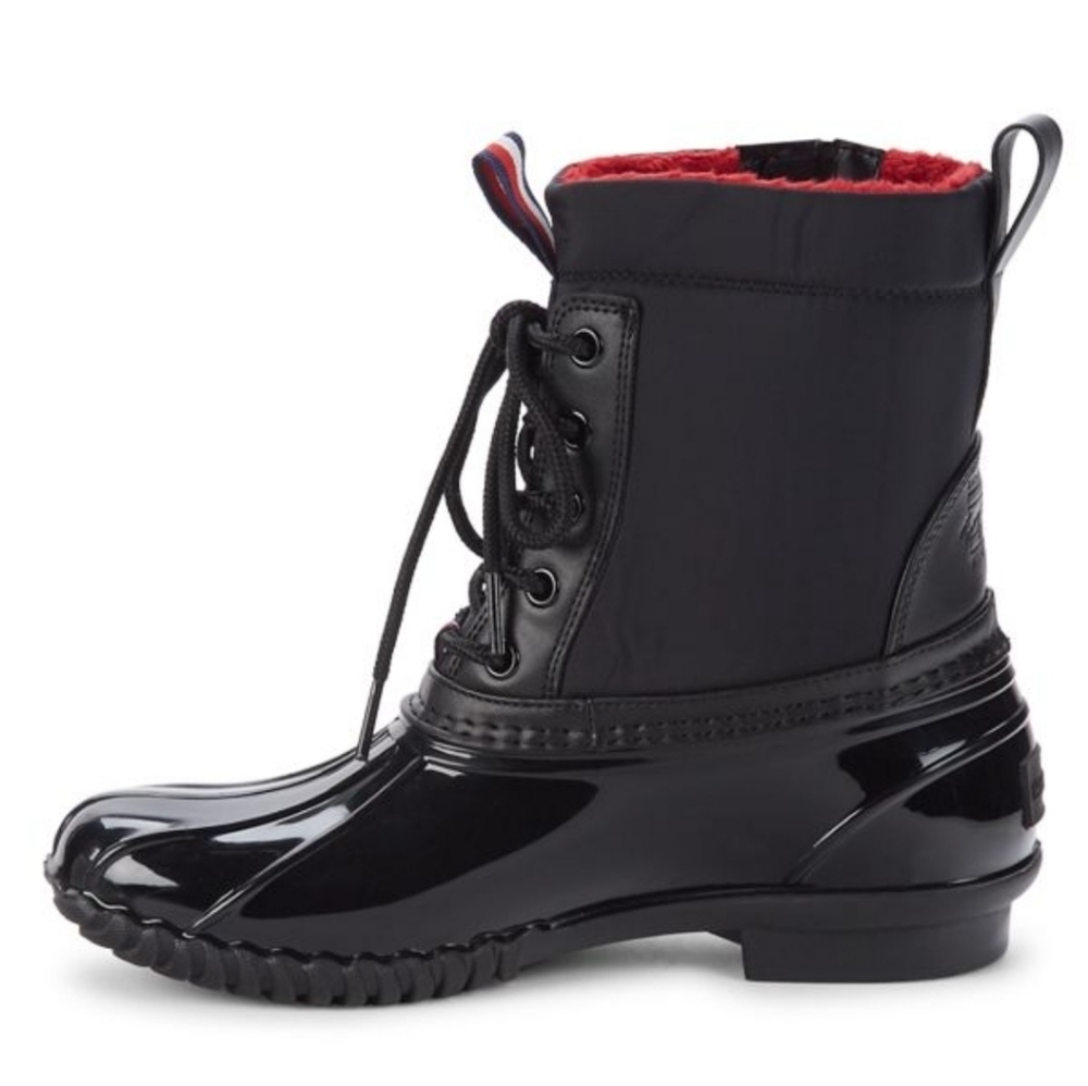 Tommy Hilfiger Faux Fur-Lined Calf Boots size 8M - Picture 4 of 9